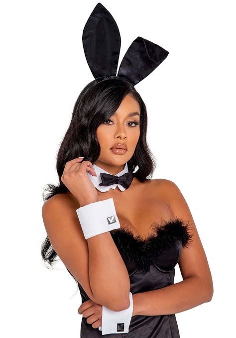 Playboy Women S Black Boudoir Bunny Costume 119 99