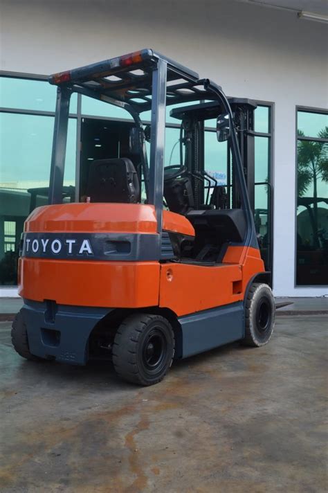 Toyota Battery Forklift Ton Advance Genesis Equipment