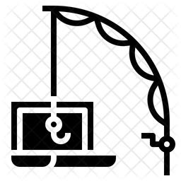 Phishing Icon - Download in Glyph Style