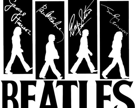 The Beatles With Autographs - Etsy