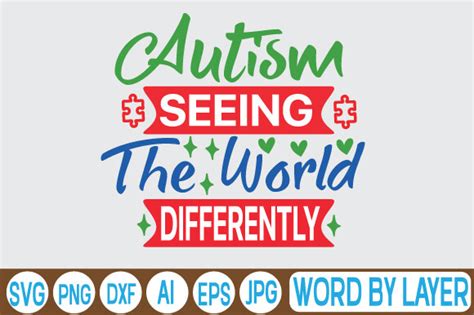 Autism Seeing The World Differently Graphic By DigitalArt Creative