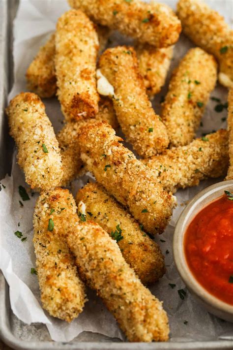 Air Fryer Mozzarella Sticks - Spend With Pennies