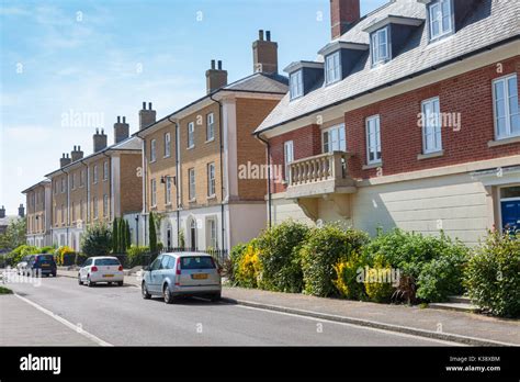 Poundbury Dorchester Dorset Uk A New Urban Development On Land