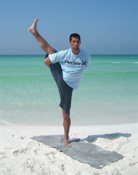 Beach Yoga Pose Pictures