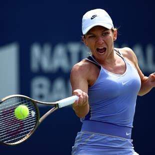 Wta Toronto Simona Halep Setzt Sich Gegen Haddad Maia Durch Und