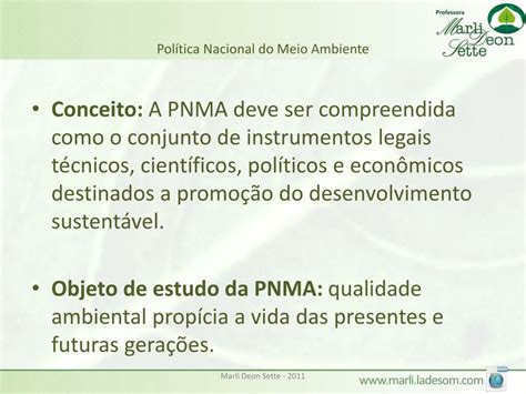 Ppt Pnma E Sisnama Estrutura Pol Tico Administrativa E Instrumentos