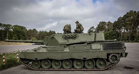 Denmark Transfers The First Batch Of German Leopard A Main Battle