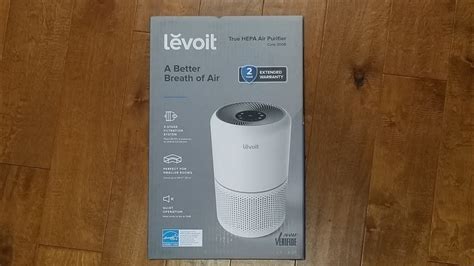 Levoit Core 300 Portable Air Purifier With True Hepa Filter Unboxing And Review Youtube