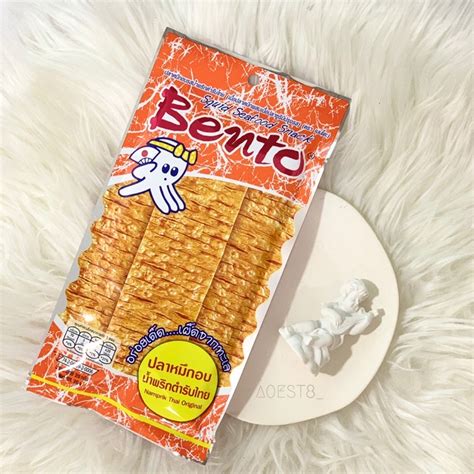 Readystock Thailand Snack Bento Squid Seafood Snack Original