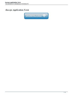 Fillable Online Kuccps Application Form. Kuccps Application Form Fax ...
