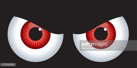 Red Angry Eyes Stock Clipart Royalty Free Freeimages