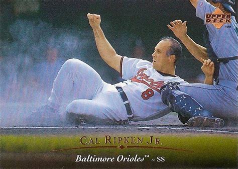 Orioles Card O The Day Cal Ripken Jr 1995 Upper Deck 365