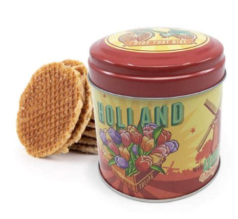 Stroopwafels in Tin - Holland - 250g - Hollandia