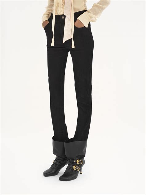 Chloé Pantalon Skinny En Velours Stretch Chloé Fr