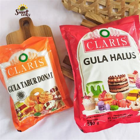 Jual Claris Gula Halus Tabur Donat 250 Gram 500 Gram Shopee Indonesia