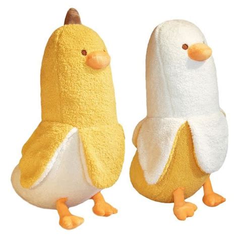 Dex Jouet En Peluche De Canard De Banane Cm Banane Canard En Peluche