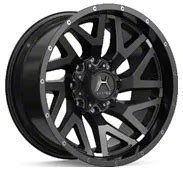 Hartes Metal Titan XD Stealth Gloss Black Machined With Dark Tint 6 Lug