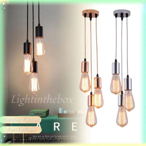 Lightinthebox Vintage Chandelier Pendant Ceiling Light Dining Hanging