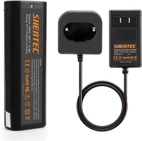 Amazon Shentec 4000mAh 6V Ni Mh Battery Compatible With 404717