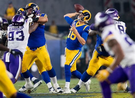 Live Updates Rams Vs Minnesota Vikings From The Coliseum Orange