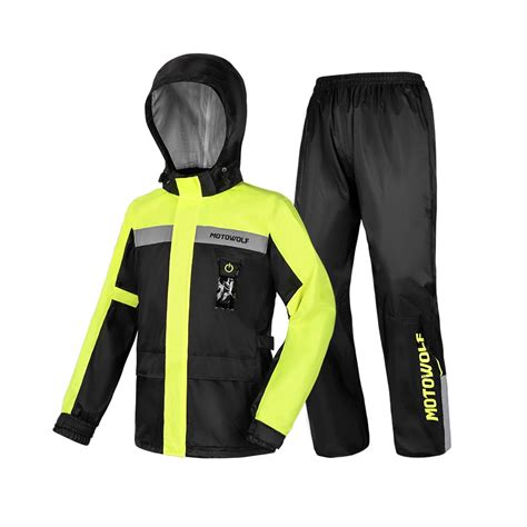 Ripley TRAJE IMPERMEABLE PARA MOTO Y CICLISMO MOTOWOLF 0402 210T