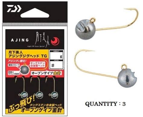 DAIWA Gekkabijin Ajing Jig Head TG 3 0g 10 Hooks Sinkers Other Buy