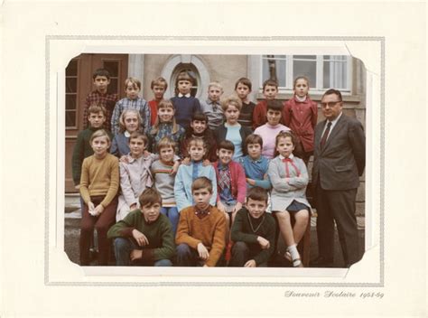 Photo De Classe CM2 1968 1969 De 1969 Ecole Du Centre Phalsbourg