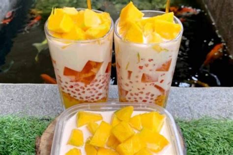 Video Cara Membuat Mango Sago Topwisata