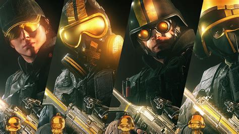 Tom Clancy S Rainbow Six Siege Pro League Gold Sets