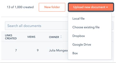upload  share documents