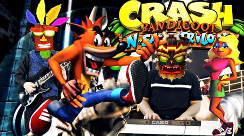 Crash Bandicoot Main Theme N Sane Metal Cover Wsolos By Ediern Ft