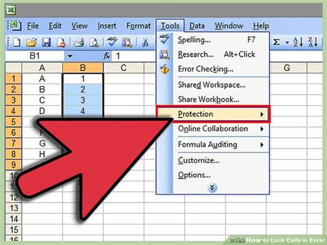 How To Lock Cells In Excel With Pictures Wikihow