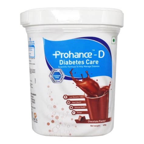 Buy Prohance D Diabetes Care Sucrose Free Chocolate Flavour Powder