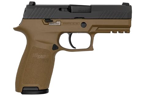 Sig Sauer P320 Copperhead Carry 9mm Pistol With Black FDE Two Tone