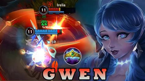 Wild Rift Gwen Gameplay Top 1 Gwen Gameplay Rank Master Youtube