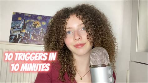 Asmr 10 Triggers In 10 Minutes Fall Asleep Quick 😴 Youtube