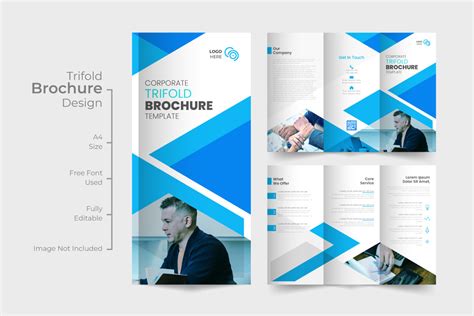 Professional Tri Fold Brochure Design Graphic By Creative Pixa