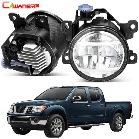 2 X Atualiza O Led Conjunto De Luz De Nevoeiro Para Nissan Frontier