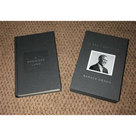 Sold At Auction President Barack Obama Signed A Promised Land Book