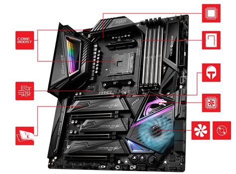 MSI MEG X570 GODLIKE AM4 Extended ATX AMD Motherboard Newegg