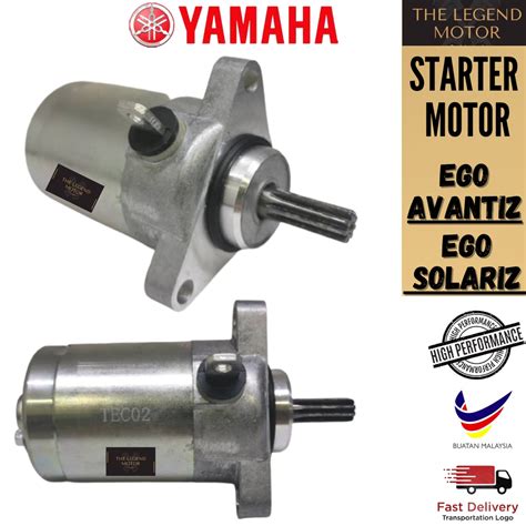 Yamaha Scooter Ego Avantiz Solariz Solaris Avantis Starter Motor Assy