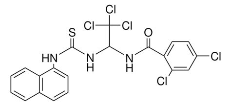 Dichloro N Trichloro Naphthalen Yl Thioureido Et