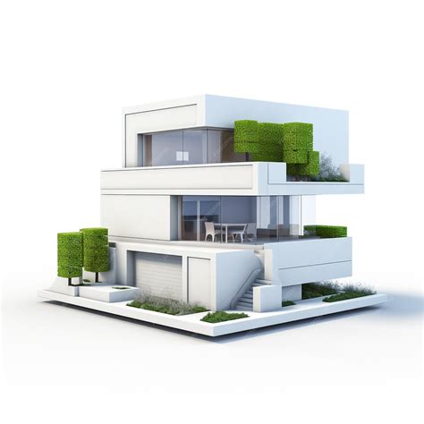 Premium Photo 3d Minimalist Modern House And Design