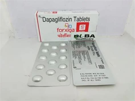 FORXIGA 10 MG TABLET DAPAGLIFLOZIN Packaging Size 14 04 29 2024