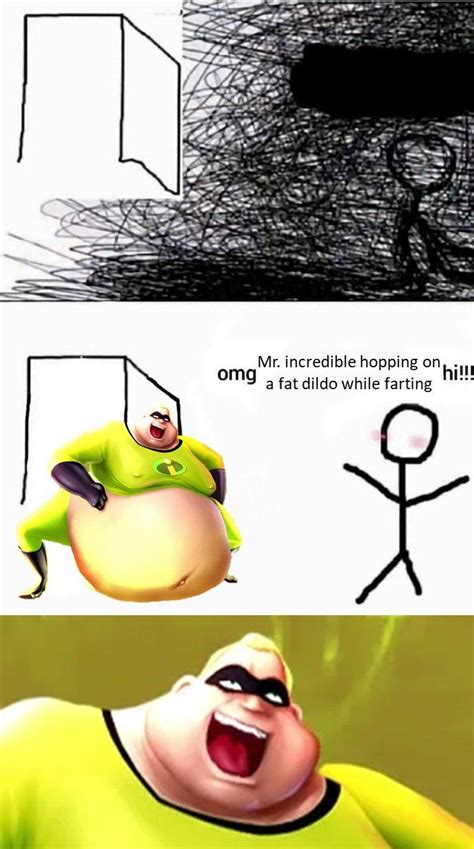 Omg Mr Incredible Hopping On A Dildo While Farting Hi Incredible