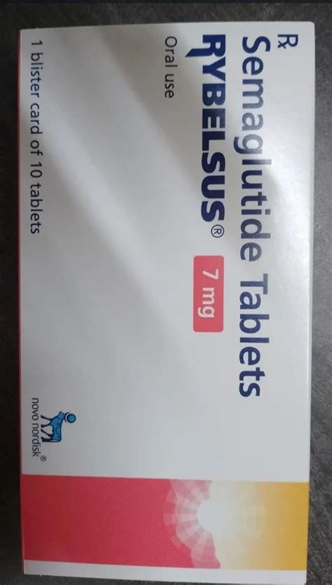 Rybelsus 7 Mg Semaglutide Tablet at Rs 4300/stripe | Rybelsus 3mg ...