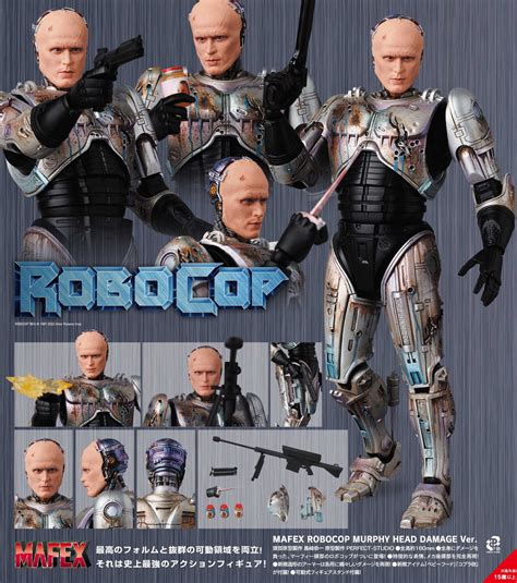 mafex robocop murphy head damage ver
