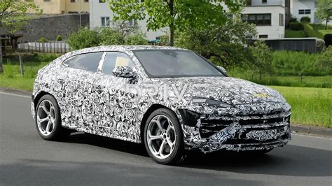 Electric Bull Lamborghini Urus Plug In Hybrid Spotted Testing Drive