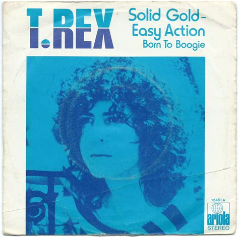 T Rex Solid Gold Easy Action 1972 Push Out Centre Vinyl Discogs