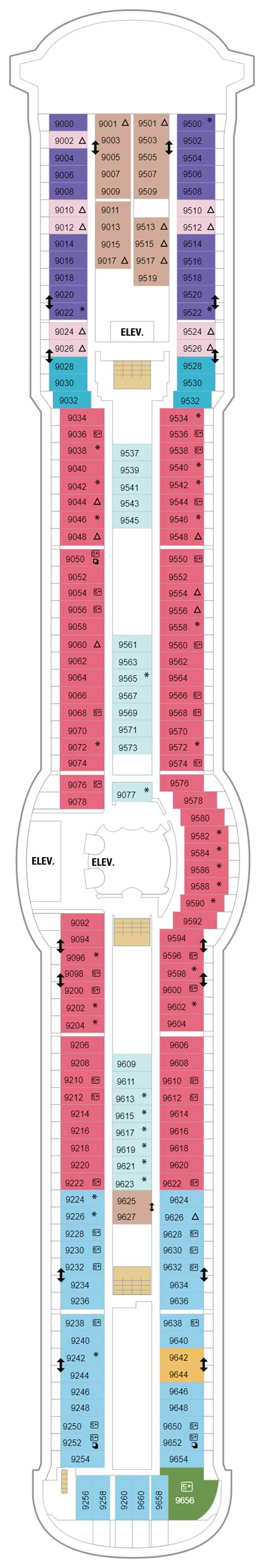 Jewel Of The Seas Deck Plan Royal Caribbean Rol Cruise